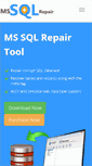 Mobile Screenshot of mssqlrepair.org