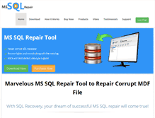 Tablet Screenshot of mssqlrepair.org